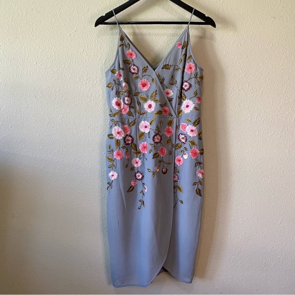 Gianni Bini | Sequin Floral Dress